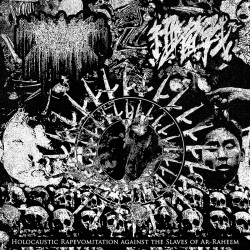 細菌戰 / Xurganuuth / Biological Warfare - Holocaustic Rapevomitation Against The Slaves Of Ar-Raheem Split CD