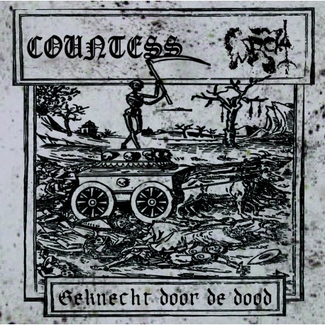 Countess / Wrok – Geknecht Door De Dood 7"  EP