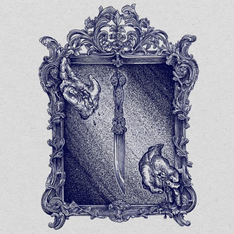 Silver Knife – Unyielding / Unseeing LP (Blue/white galaxy vinyl)