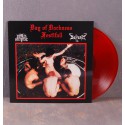 Beherit / Impaled Nazarene - Day Of Darkness Festifall LP (Transparent Red Vinyl)