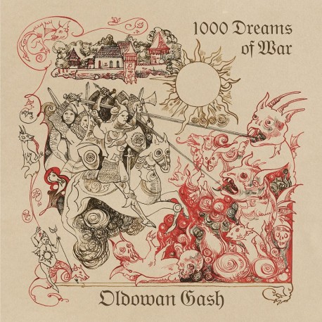 Oldowan Gash - A 1000 Dreams of War Digipak-CD