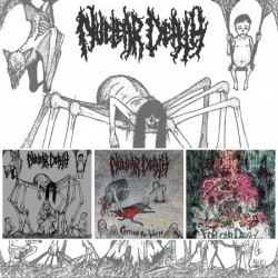 Nuclear Death maniac set: 3 x CD, 7" EP + booklet