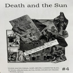 Death And The Sun No. 4 Magazine