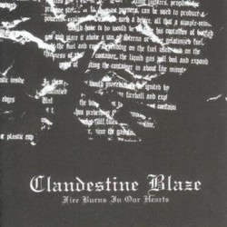 Clandestine Blaze - Fire Burns In Our Hearts CD