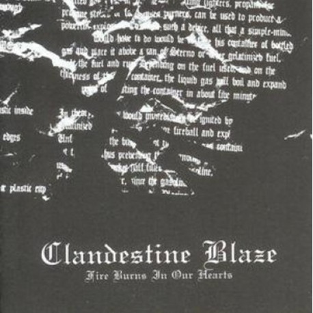 Clandestine Blaze - Fire Burns In Our Hearts CD